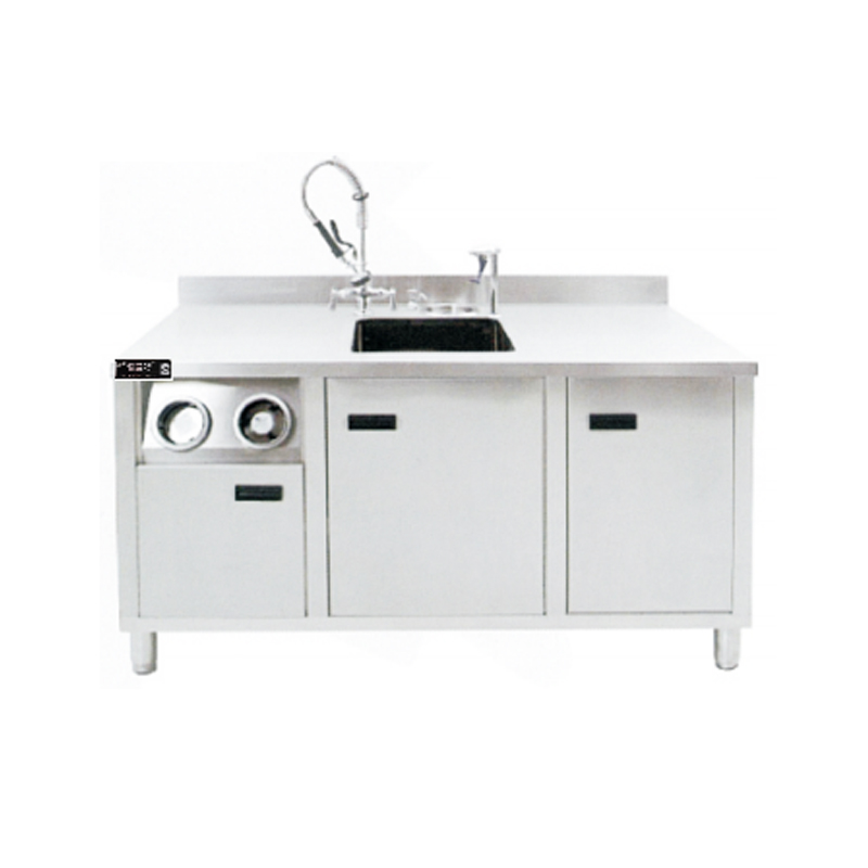 Serie 1500 - med ryggstøtte Cup Dispenser + Sink + Wastebasket